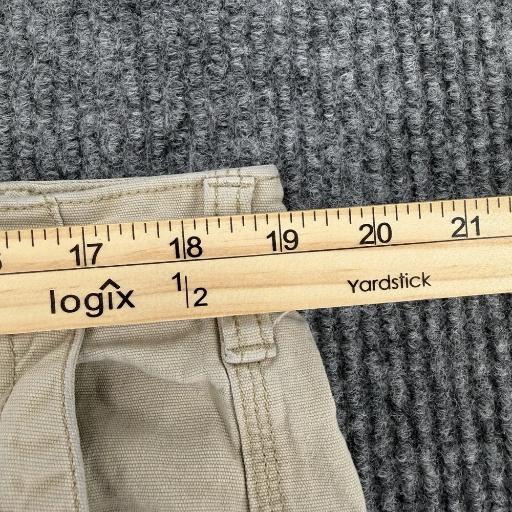 GAP Khaki Cargo Shorts Mens 36 Tan Fishing Camping Utility Pockets Outdoor Large